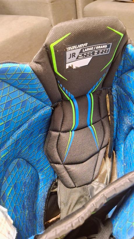 Hokejové nohavice bauer xpant jr l, bauer,l