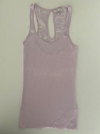 Ruzove tielko gilly hicks, abercrombie&fitch,s