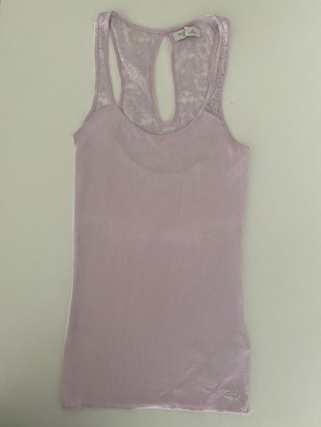Ruzove tielko gilly hicks, abercrombie&fitch,s