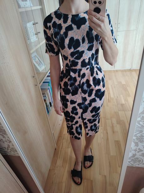 Vzorované šaty asos, xs