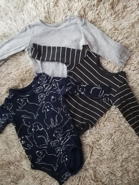 Body detské 3ks, h&m,68