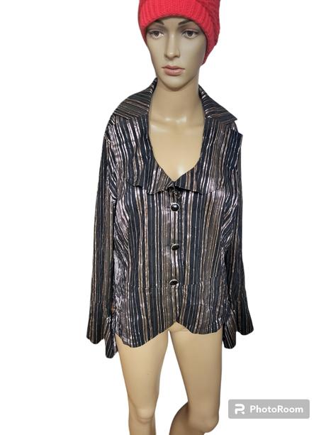 Dámska polosaténová blúzka, 44