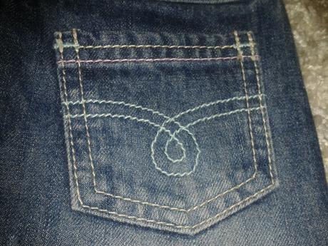 Trendy riflová suknička nenosená, adams,104