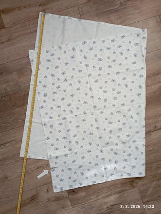 Plachta do malej postieľky, šírka (cm): 85,dĺžka (cm): 135