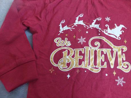 Vianočné tričko we believe veľ.68-74, 68