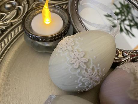 Vintage vajíčka - sada 3 ks, 