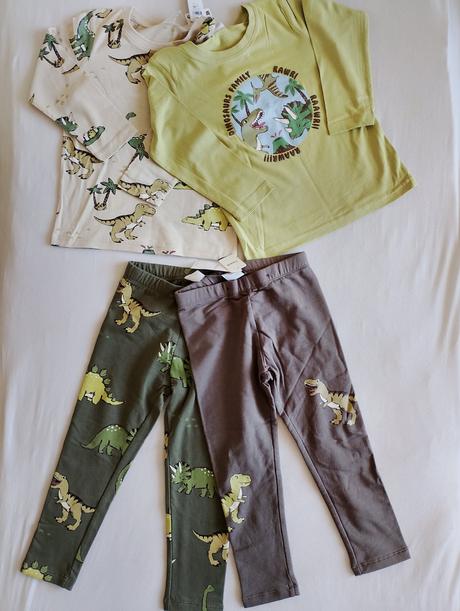 2x súprava dinosaury, lindex,98