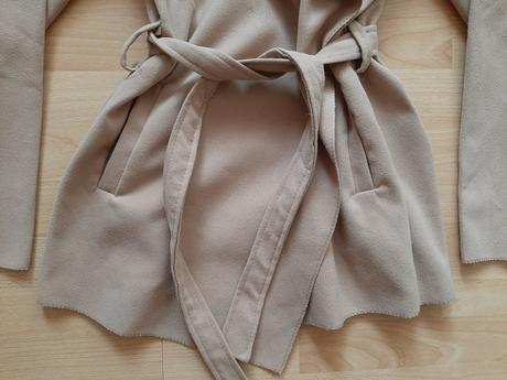 Béžový prechodný kabátik, madonna,m