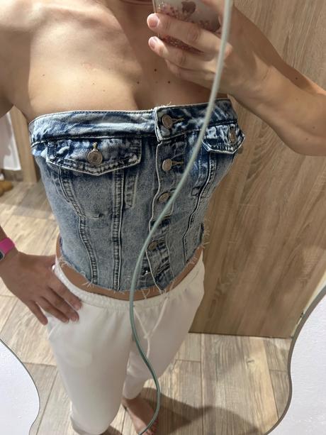 Denim top, m