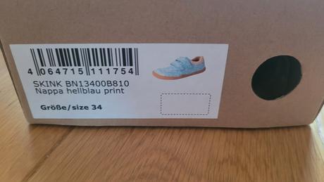 Barefoot tenisky blifestyle - skink bio nappa hell, 34