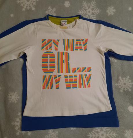 Pyžamkový vrchný diel + tričko grátis, 140