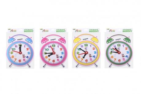 Hodiny papierové 20x25cm,