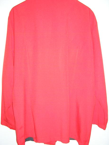 796. červené sako, xl