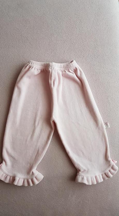 Zamatové teplákové nohavice č.98, 98