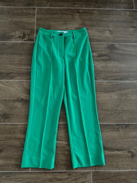 Zelené nohavice, bershka,40