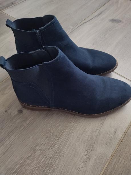 Jesenné semišové nízke čižmičky, 38