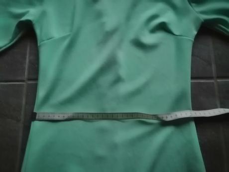 Mätové, jasnozelené šaty so zipsom, vxs-s, xs