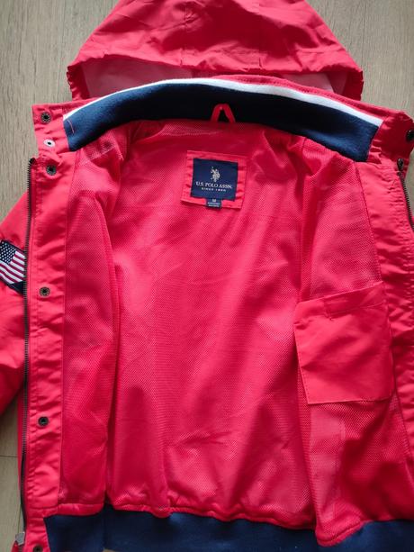Nová detská prechodná vetrovka ralph lauren, 10 r., ralph lauren,140