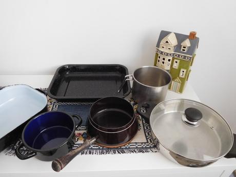 Samltované do kuchyne pekáče, hrnce, 