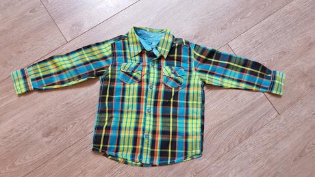 Chlapčenská kockovaná košeľa 98, kik,98
