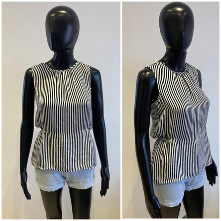 Dámska pásikavá blúzka h&m (34), h&m,xs