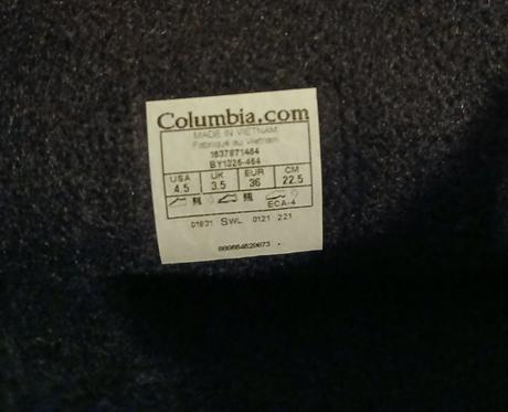 Nové snehule, columbia,35