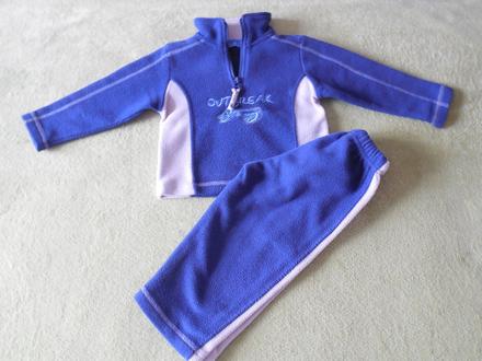 Flísová súpravka pre chlapčeka, 80