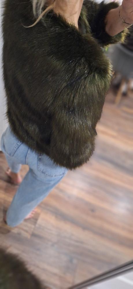 Kozuch stradivarius kabat bunda  36/38, stradivarius,m