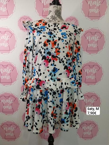 Vzorované šaty, m
