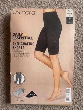 Šortky proti odieraniu stehien, esmara,xxl