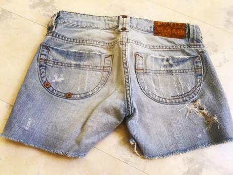 Riflové kraťasy, river island,34