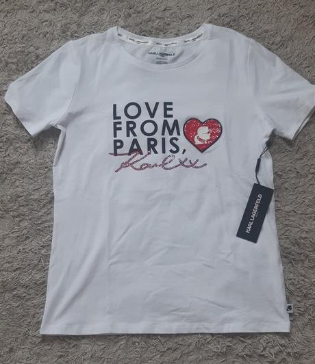 Karl lagerfeld tričko xs-nové, xs