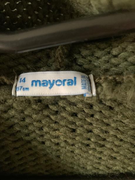 Mayoral svetrík s kapucňou č. 157, 14 rokov, mayoral,158