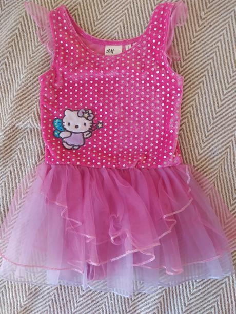 Baletné šaty, h&m,110