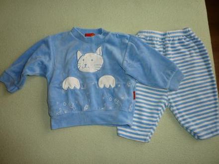 Velúrová súprava pre chlapčeka, 62