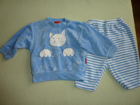 Velúrová súprava pre chlapčeka, 62