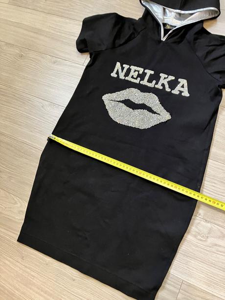 Saty pre nelku 10-13 rokov, original usite, cierne, 146