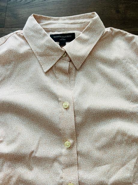 Marhuľová blúzka banana republic, 38