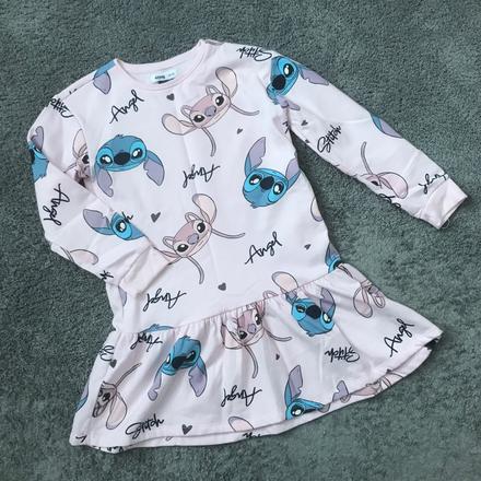 Šaty stitch v.122/128, sinsay,122