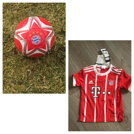 Futbalová lopta a dres, adidas