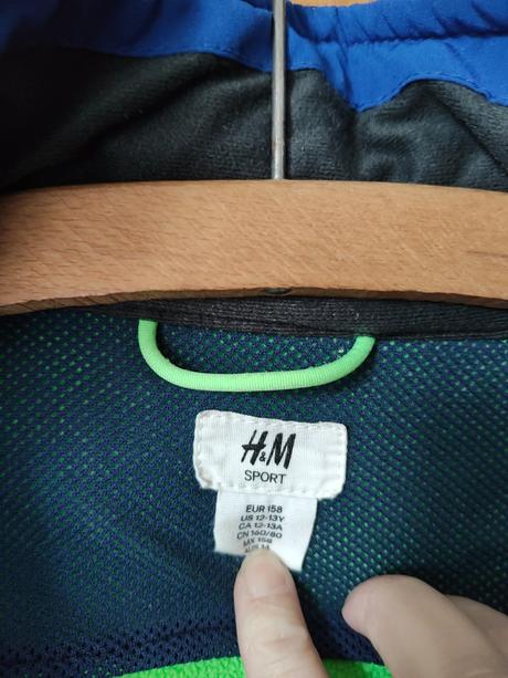 Softshelová bunda, h&m,158