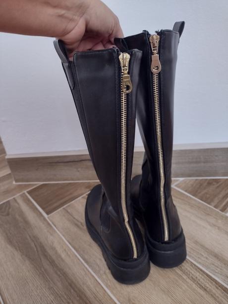 Čižmy s hrubou podrážkou, 36