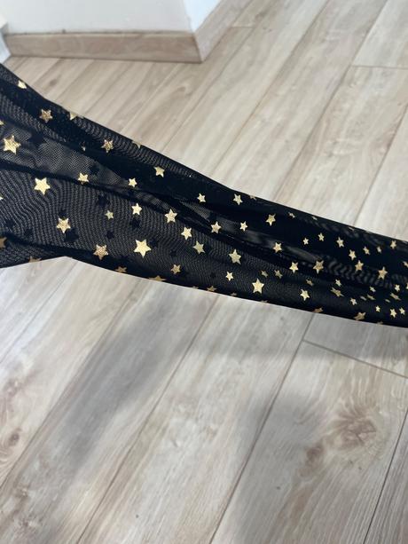 Sifonova bluzka so zlatymi hviezdickami 2v1, 164