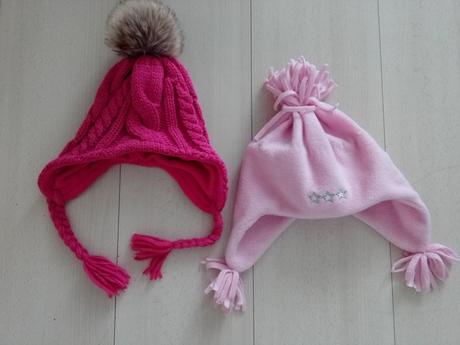 Čiapočky 2 ks, ružové, 86