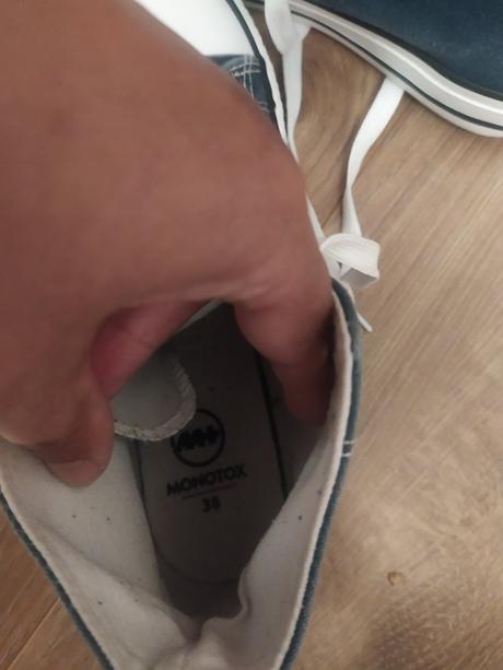 Členkové tenisky monotox, 38