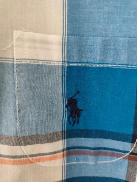 Chlapčenská bavlnená košeľa, ralph lauren,110