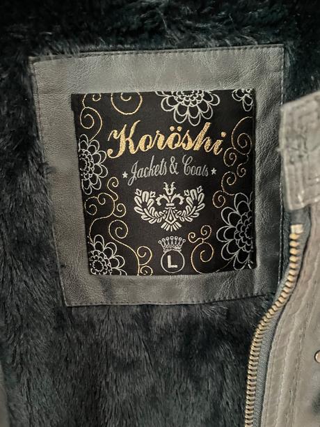 Koženková bunda, l