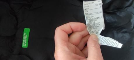 Vlneny kabatik pre noveho clena, benetton,56