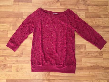 Čipkované tričko, terranova,m