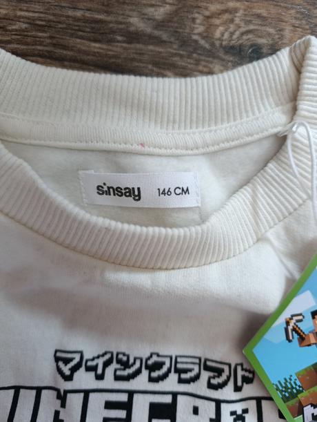 Mikina minecraft 146 sinsay, sinsay,146